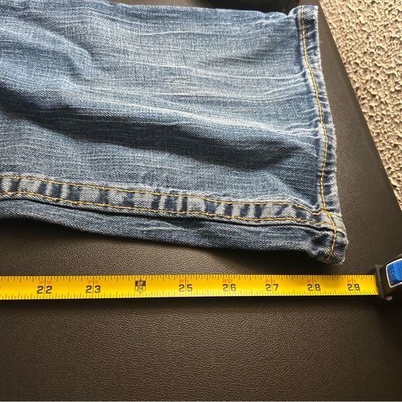 Big Star Women's Straight Leg Casey Jeans Size 28R Embroidered Back Pockets - Picture 11 of 16